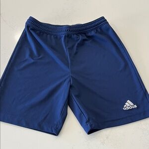 Adidas Boys Navy Athletic Shorts